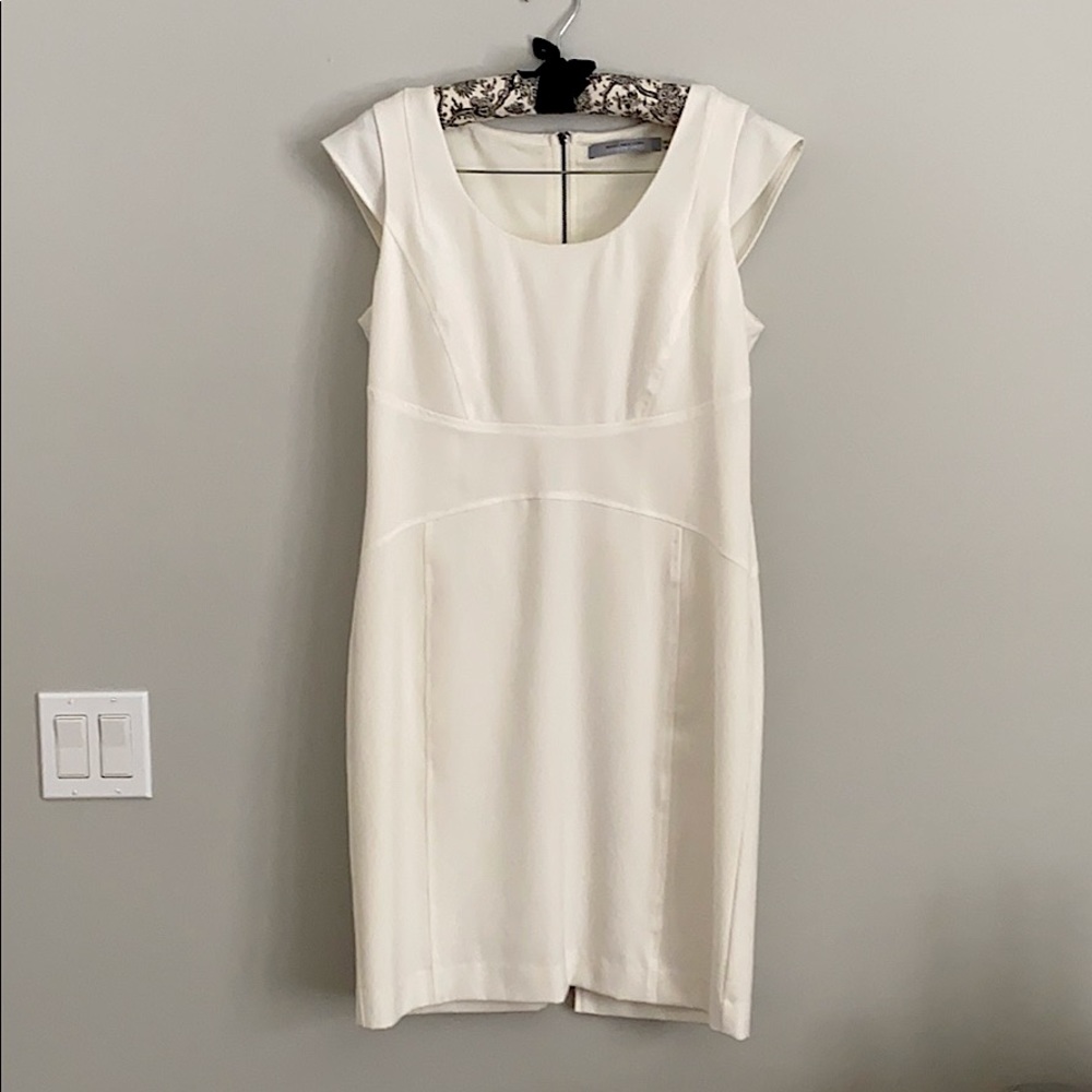 Cap Sleeve Panel Dress